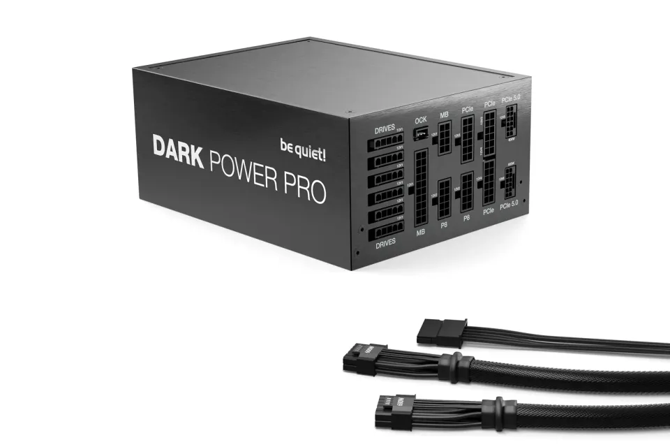 Be quiet! / zdroj DARK POWER PRO 13 1300W / ATX3.1 / active PFC / 135mm fan / 80PLUS Titanium / modulární