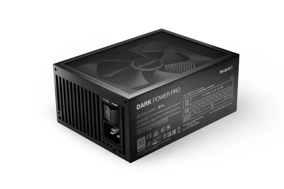 Be quiet! / zdroj DARK POWER PRO 13 1300W / ATX3.1 / active PFC / 135mm fan / 80PLUS Titanium / modulární