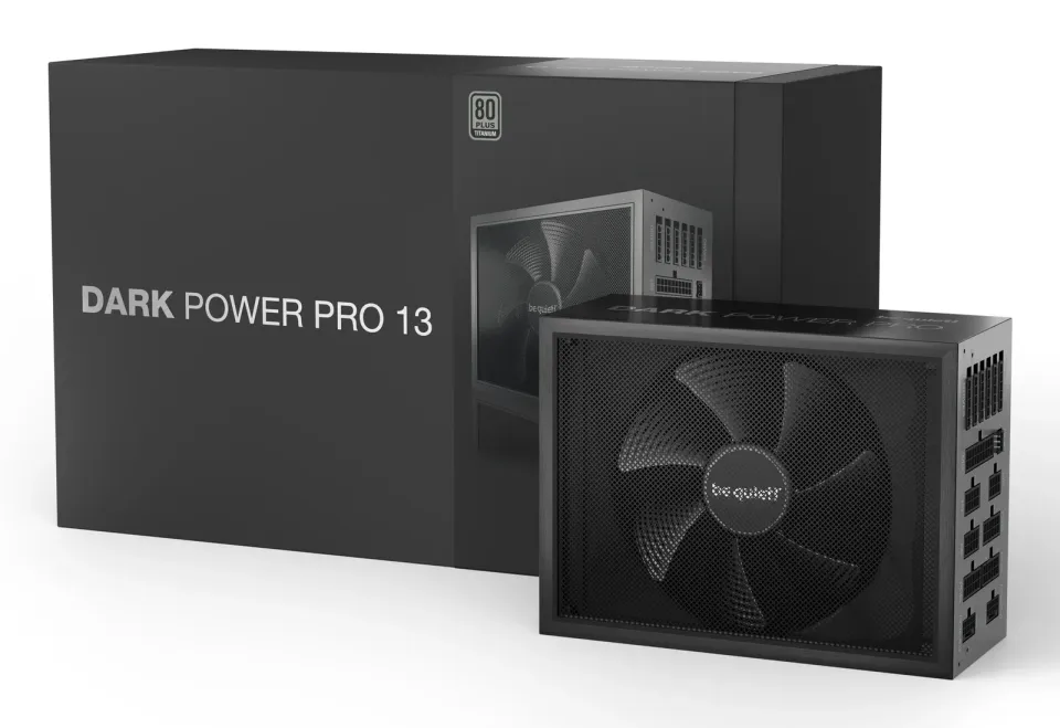 Be quiet! / zdroj DARK POWER PRO 13 1300W / ATX3.1 / active PFC / 135mm fan / 80PLUS Titanium / modulární