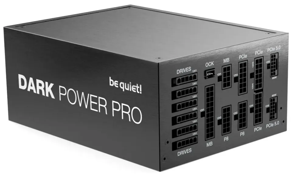 Be quiet! / zdroj DARK POWER PRO 13 1300W / ATX3.1 / active PFC / 135mm fan / 80PLUS Titanium / modulární