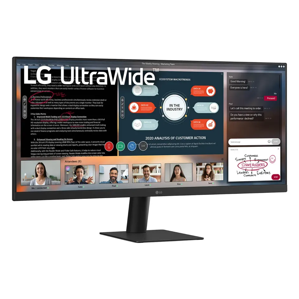 LG UltraWide/29U511A-B/29"/IPS/2560x1080/100Hz/1ms/Černá/2R
