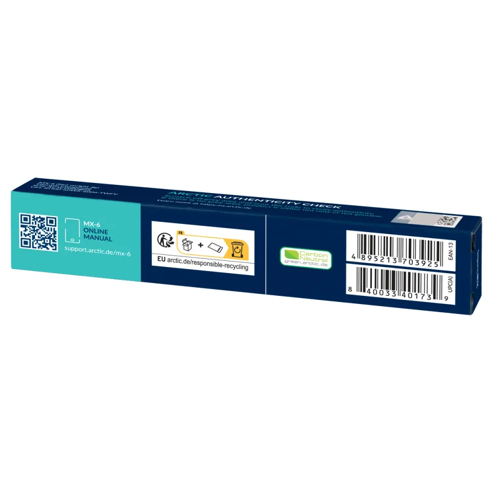 Arctic MX-6 ULTIMATE Performance teplovodivá pasta, 4g