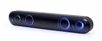 GEMBIRD Soundbar SPKBT-BAR400L, Bluetooth, 2x5W, LED podsvícení, černá