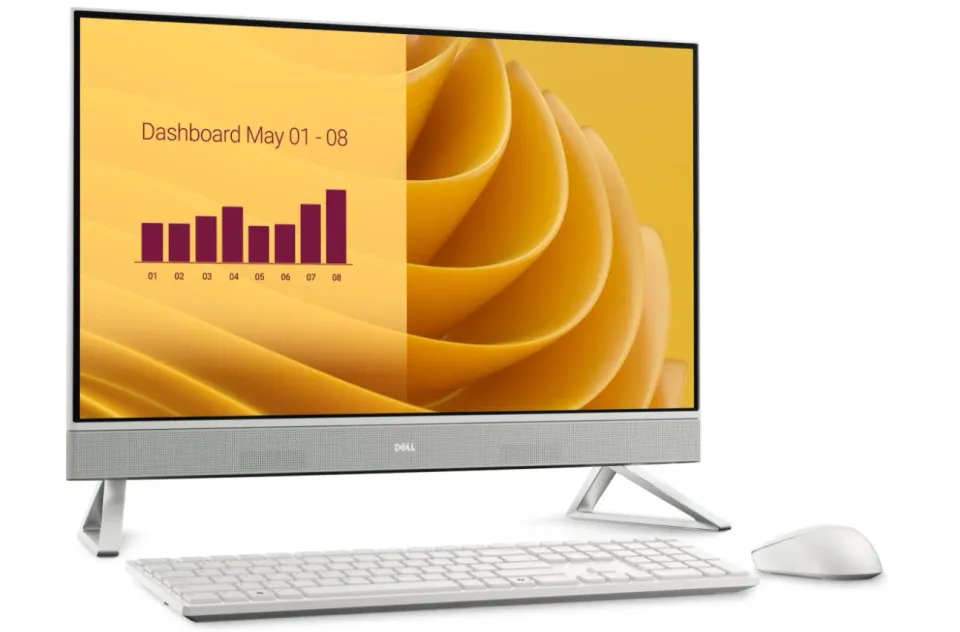 Dell/27 All-in-One EC27250/27"/FHD/T/7-150U/16GB/1TB/Intel int/W11P/Bílá/3ROn-Site