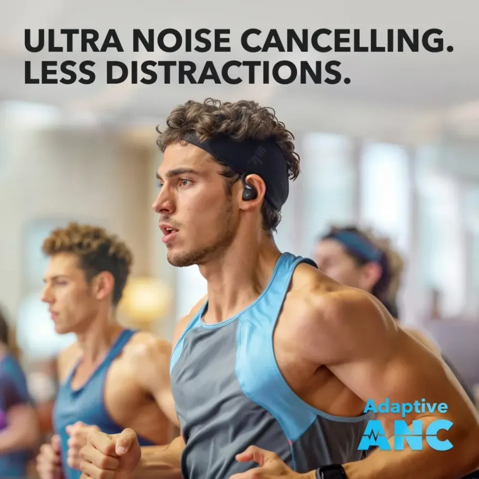 Anker Soundcore Sport X20/ sluchátka/ Bluetooth/ BassUp/ ANC/ IP68/ černá