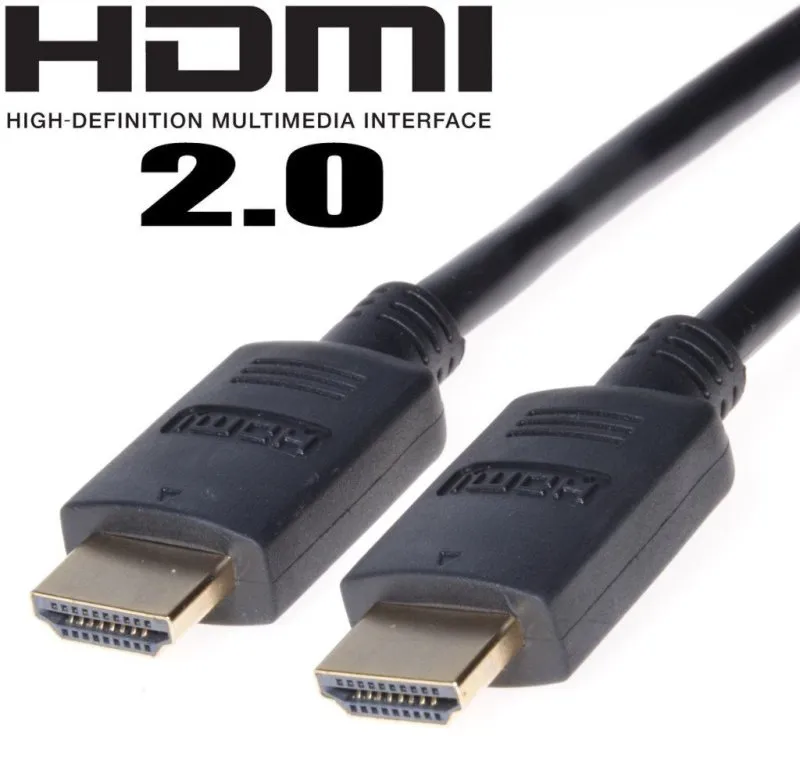 PremiumCord HDMI 2.0 High Speed + Ethernet kabel, zlacené konektory, 5m