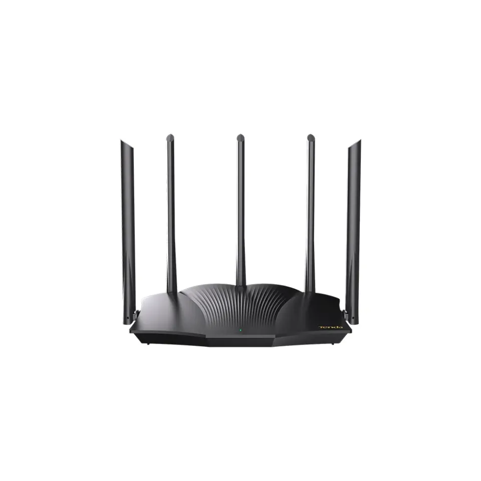 Tenda TX12 Pro AX3000 WiFi 6 Router, 1x GWAN, 3x GLAN, IPv6, 5x 6dBi, WPA3, Mesh, CZ app