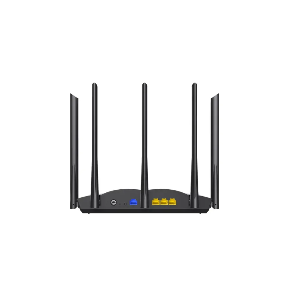 Tenda TX12 Pro AX3000 WiFi 6 Router, 1x GWAN, 3x GLAN, IPv6, 5x 6dBi, WPA3, Mesh, CZ app