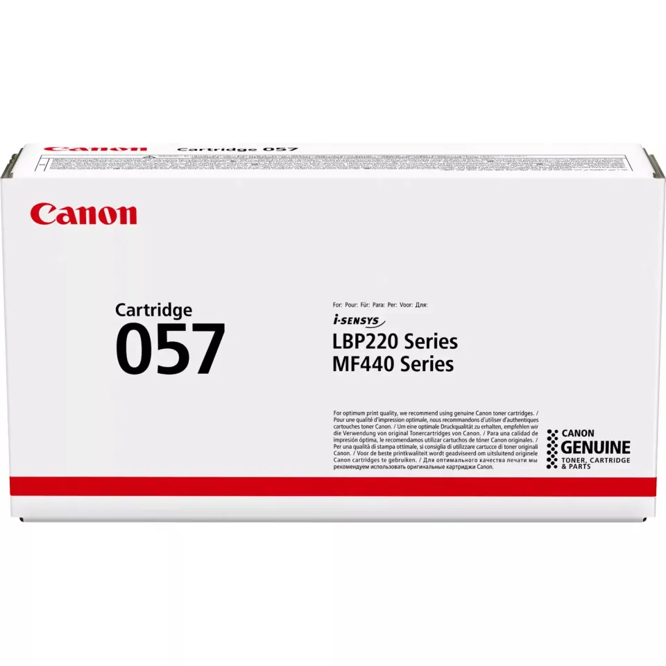 CANON CRG 057 originální toner černý pro LBP228x, 226dw, 223dw, MF449x, 446x, 445dw, 443dw