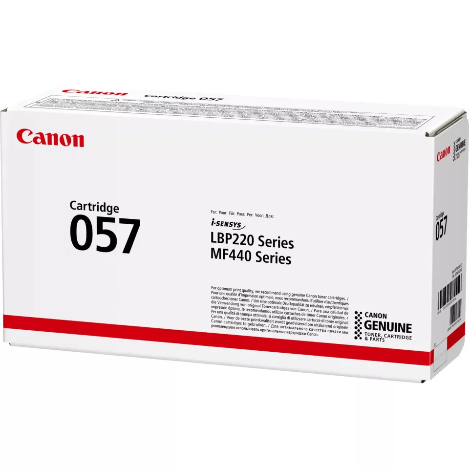 CANON CRG 057 originální toner černý pro LBP228x, 226dw, 223dw, MF449x, 446x, 445dw, 443dw