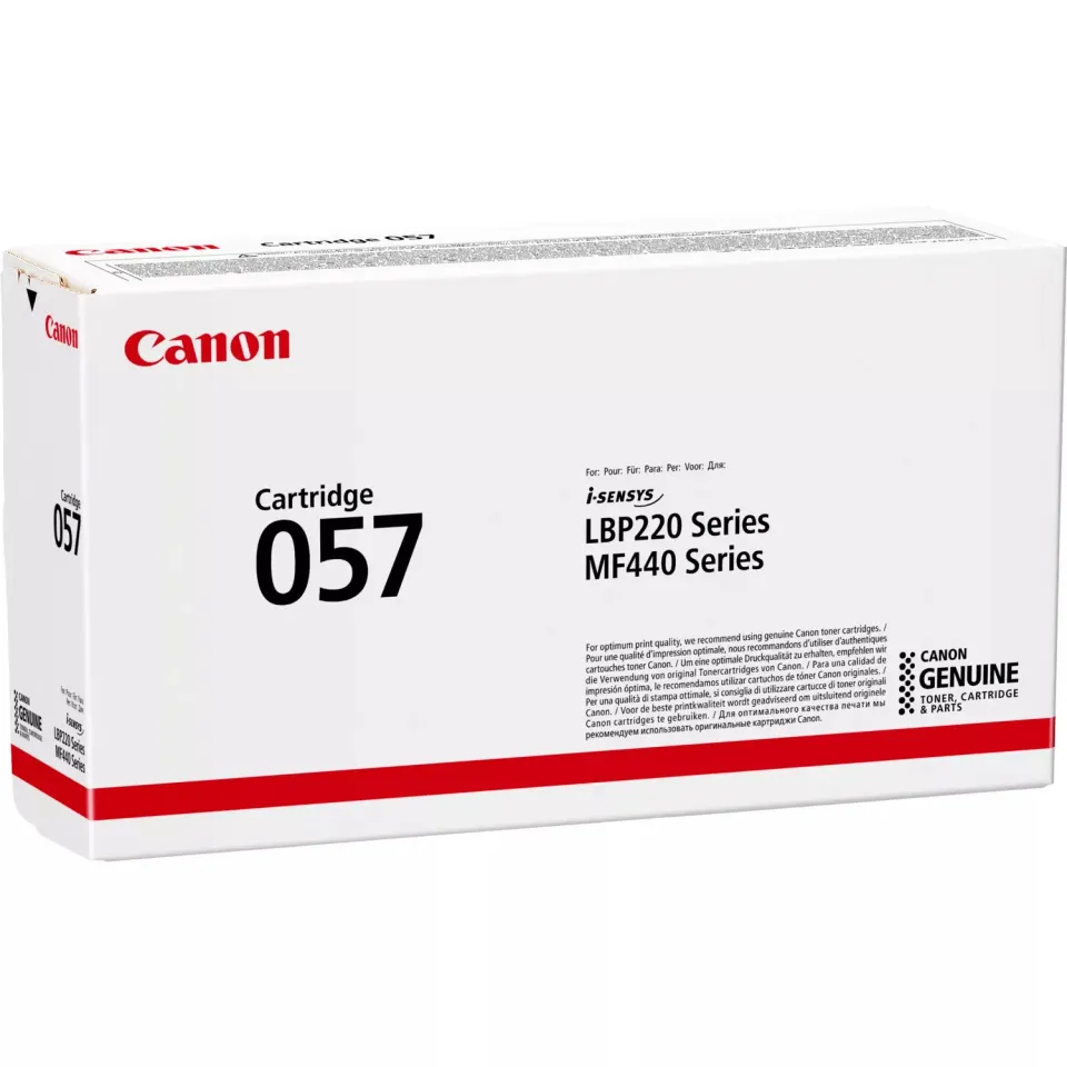 CANON CRG 057 originální toner černý pro LBP228x, 226dw, 223dw, MF449x, 446x, 445dw, 443dw