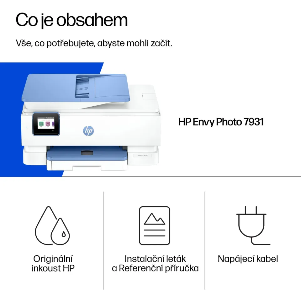 HP ENVY/Photo 7931 All-in-One/MF/Ink/A4/WiFi/USB