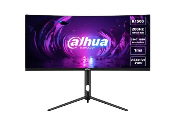 Dahua monitor LM30-E330CA curved 30" VA/2560x1080/1ms/250nits/3000:1/200Hz/2xDP/