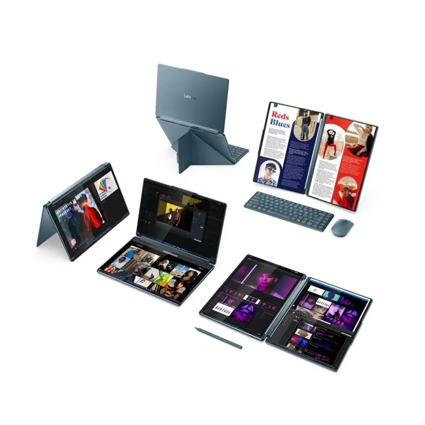Lenovo YOGA BOOK 9 Ultra 7 255H/AI/32GB/1TB SSD/2x 14"/2,8K/OLED/Touch/120Hz/až7
