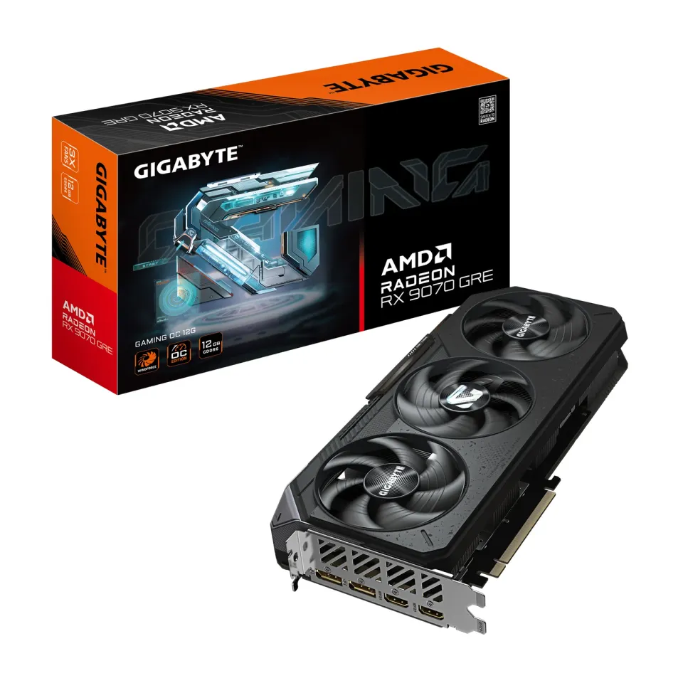 GIGABYTE Radeon RX 9070 GRE/Gaming/OC/12GB/GDDR6