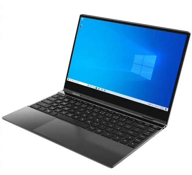 UMAX tablet PC VisionBook 14Wr Flex/ 2in1/ 14,1" IPS/ 1920x1080/ N4120/ 4GB/ 128GB Flash/ 2x USB-C/ W11 Pro/ šedý