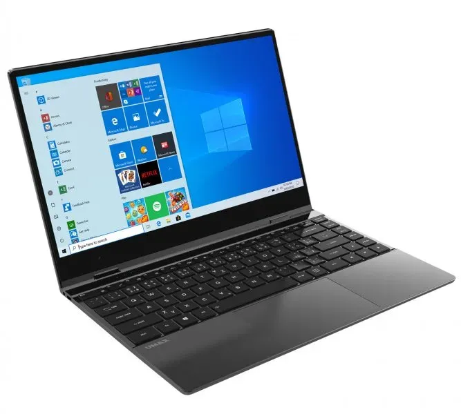 UMAX tablet PC VisionBook 14Wr Flex/ 2in1/ 14,1" IPS/ 1920x1080/ N4120/ 4GB/ 128GB Flash/ 2x USB-C/ W11 Pro/ šedý