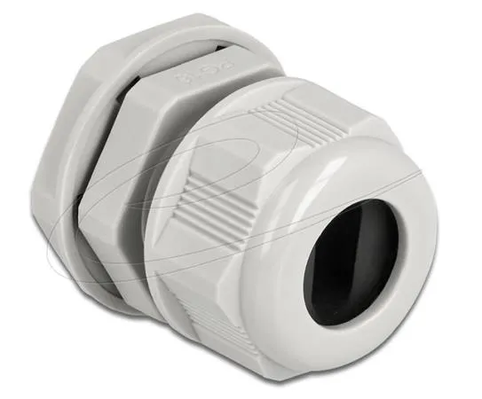 Delock Kabelová průchodka PG29 pro plochý kabel šedá, 2 kusy