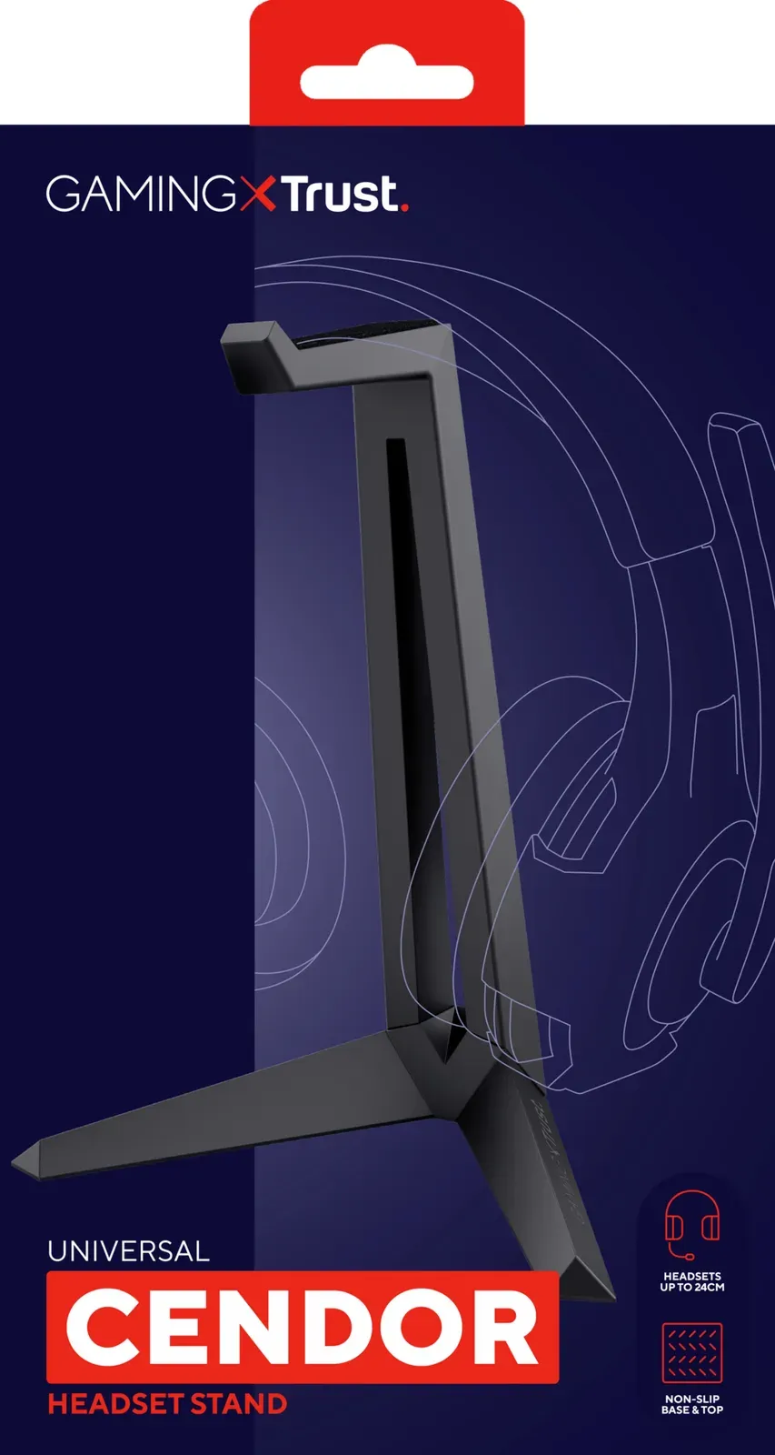 TRUST stojan na sluchátka GXT 260 Cendor Headset Stand