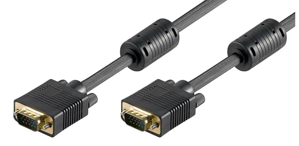 GEMBIRD Kabel přípojný k mon 15M/15M VGA 3m stíněný extra, ferrit BLACK