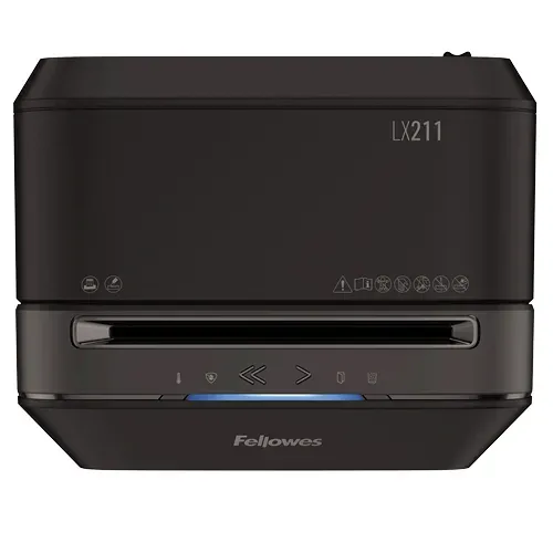 Fellowes Skartovač LX 211 černý 15 listů/23L/NBÚ3/křížový řez
