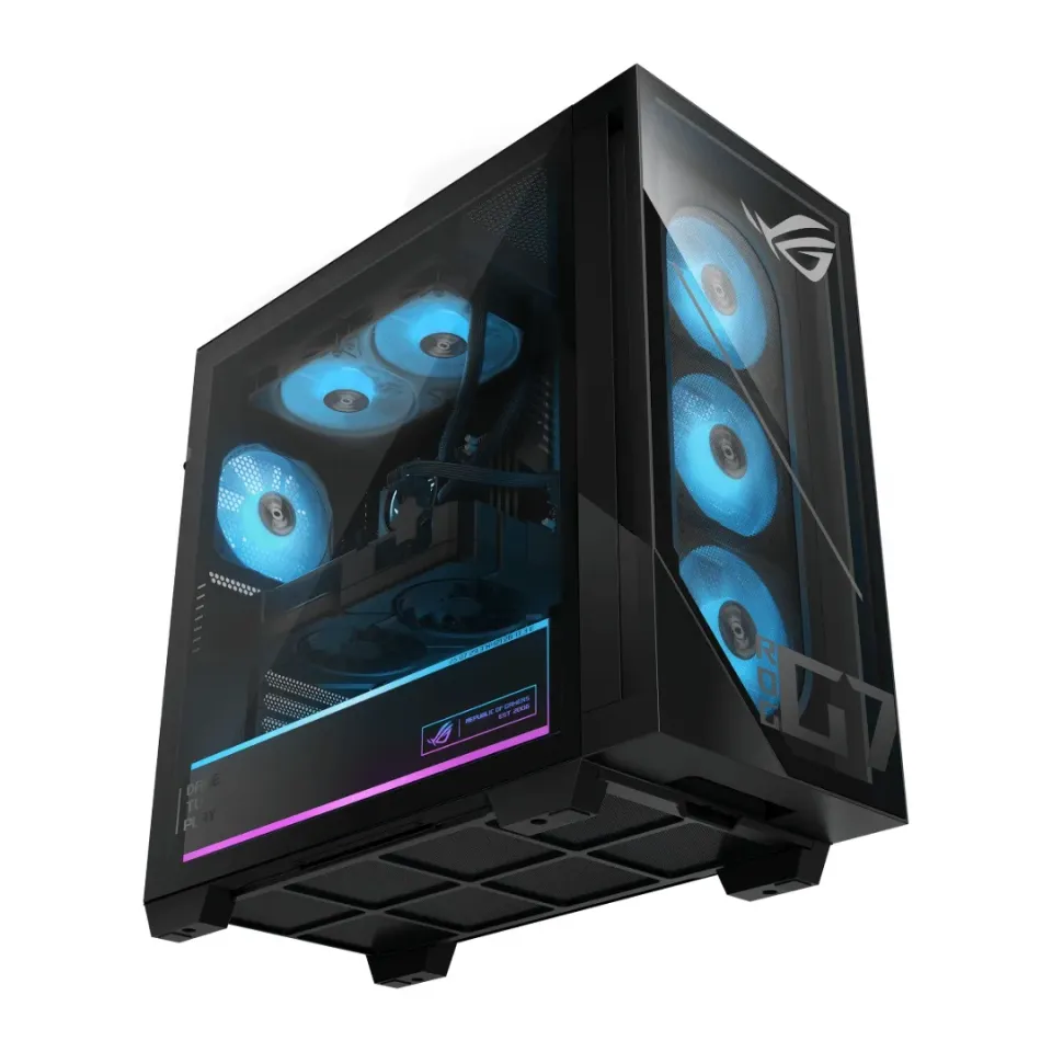 ASUS PC ROG GM700 (GM700TZ-R9800X279W), Ryzen 7 9800X3D, 32GB, 1TB SSD, RTX 5070 12GB, W11 Home, Black