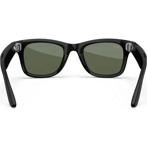 Meta Ray-Ban Gen2 Wayfarer, Black, G15 Green