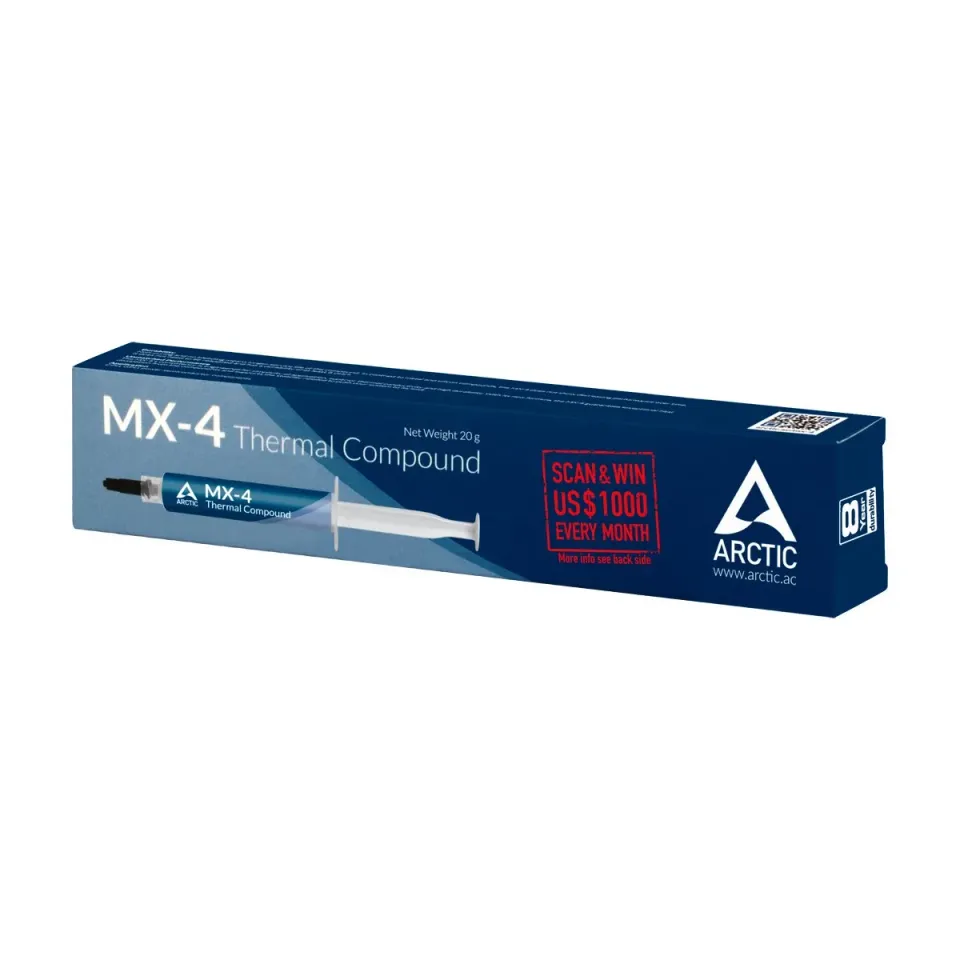 Arctic MX-4 2019 Edition teplovodivá pasta, 20g