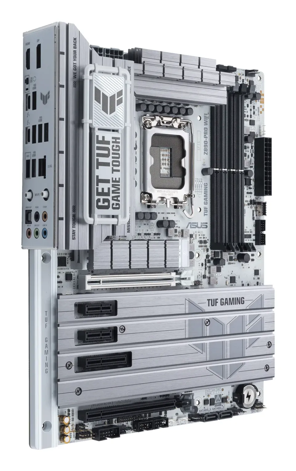 ASUS MB Sc LGA1851 TUF GAMING Z890-PRO WIFI, Intel Z890, 4xDDR5, 1xDP, 1xHDMI, 2xThunderbolt, WI-FI, ATX