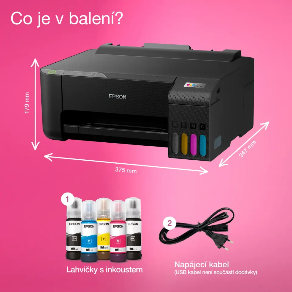 Epson EcoTank/L1270/Tisk/Ink/A4/WiFi/USB
