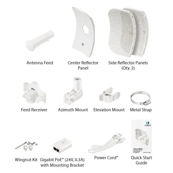 UBIQUITI LiteBeam LBE-5AC-Gen2 - LiteBeam 5AC Generation 2