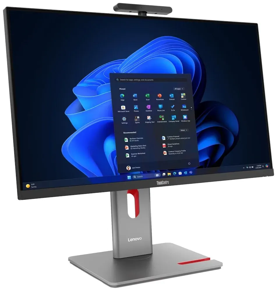 Lenovo M90a Pro Gen 6/ AiO/ Ultra 9 285/ 64GB DDR5/ 2× 1TB SSD/ RTX 4050 6GB/ 27"QHD,matný/ W11P/ kbd+myš