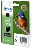 EPSON cartridge T1591 photo black (ledňáček)