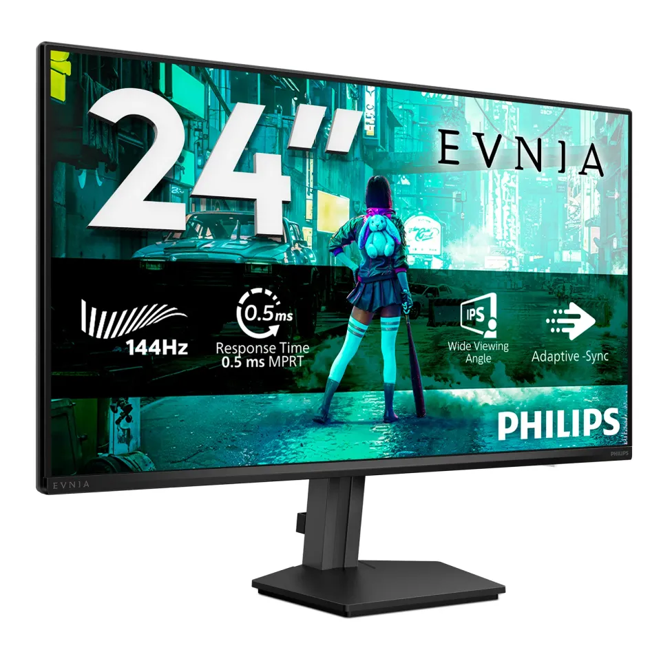 Philips Evnia/24M2N3200NF/23,8"/IPS/FHD/144Hz/0,5ms/Šedá/3R