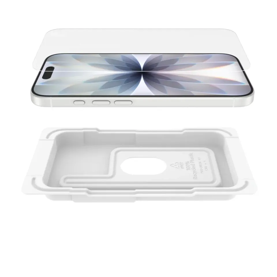 Belkin SCREENFORCE UltraGlass2 Anti-Microbial ochranné sklo pro iPhone 16 Pro Ma