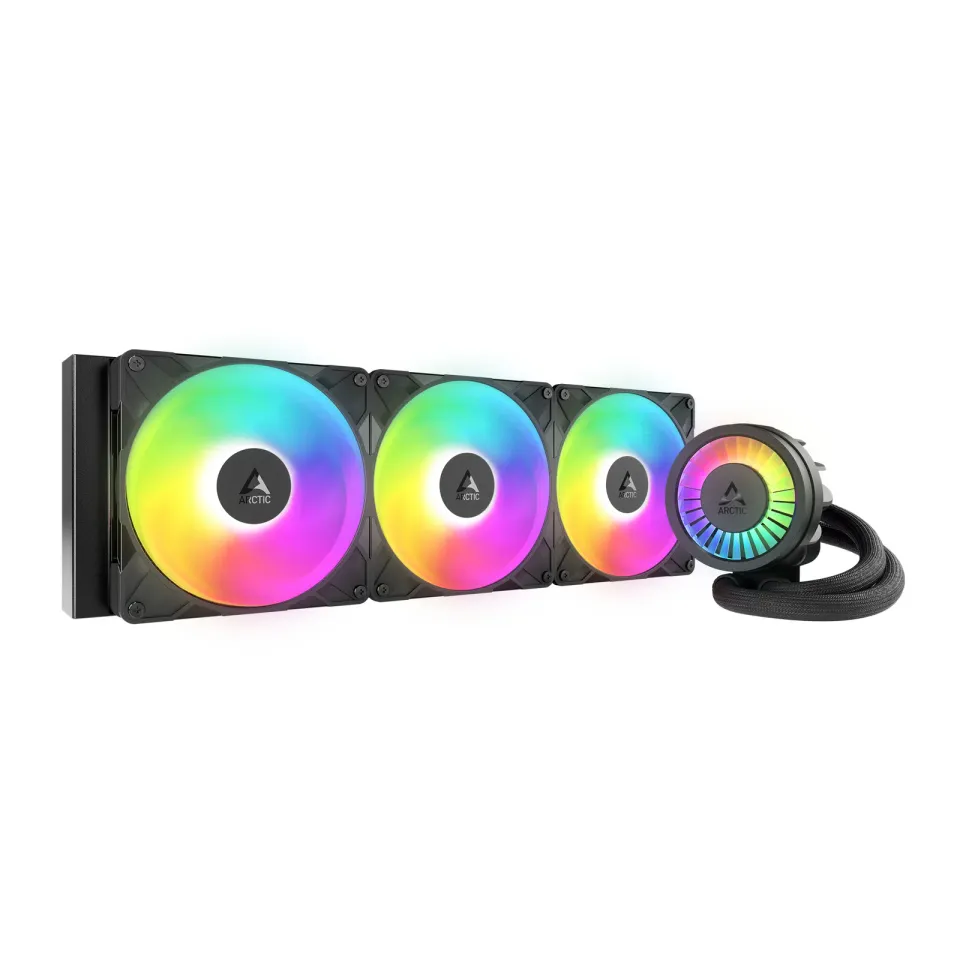 ARCTIC Liquid Freezer III 420 Pro A-RGB (Black), komplet vodního chlazení CPU