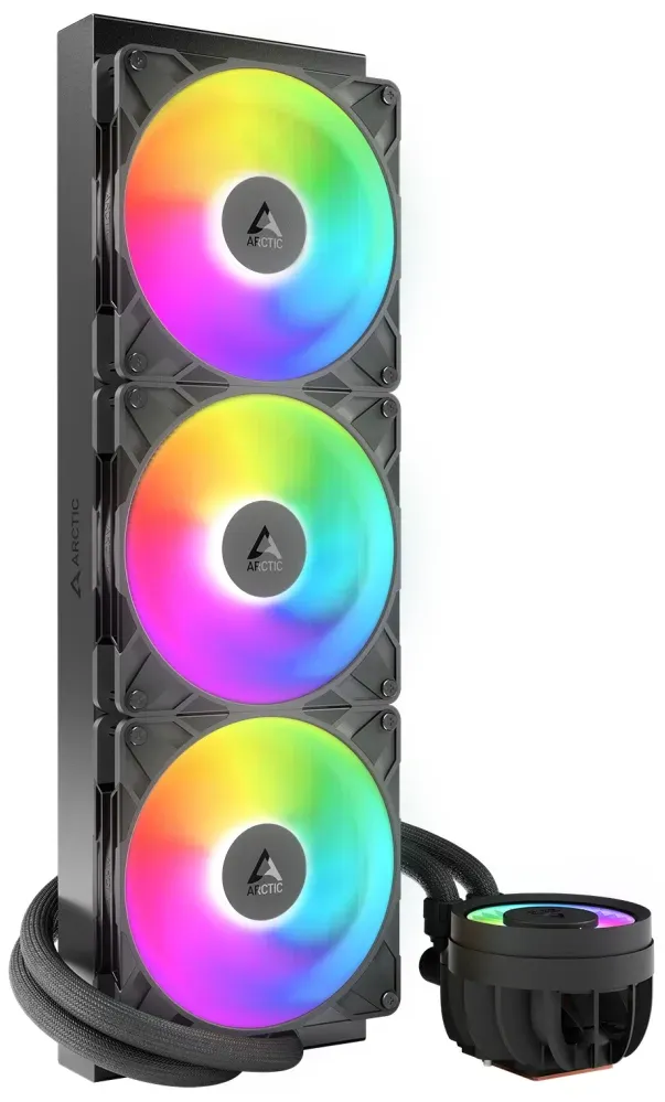 ARCTIC Liquid Freezer III 420 Pro A-RGB (Black), komplet vodního chlazení CPU