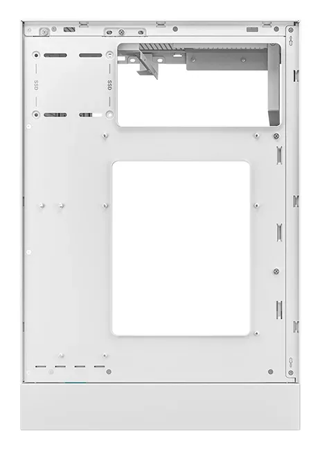 DEEPCOOL Case CH170 PLUS WH, ATX, Průhledná bočnice, bílá