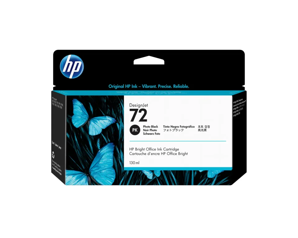 HP C9370A náplň č.72 Photo Black (pro DJ T1100)