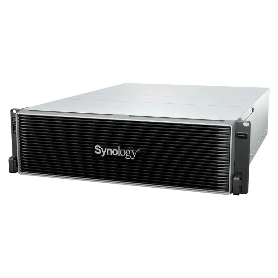Synology RS6426xs+ RackStation (8C/XeonD-1739/3-3,5GHz/16GBRAM/16xSATA/2xUSB3.2/2x10GbE/2xPCIe/1xOOB/4xminiSAS/RP)