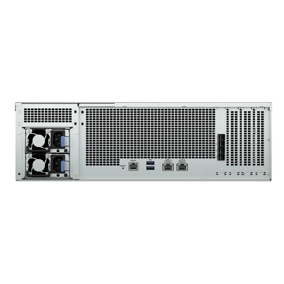Synology RS6426xs+ RackStation (8C/XeonD-1739/3-3,5GHz/16GBRAM/16xSATA/2xUSB3.2/2x10GbE/2xPCIe/1xOOB/4xminiSAS/RP)