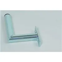 Držák antény na zeď, galvanický zinek, délka 15cm, výška 20cm