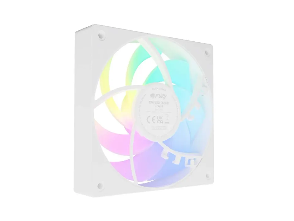 Ventilátor FURY SAI S12 ARGB PWM, 3-Pack, Bílý