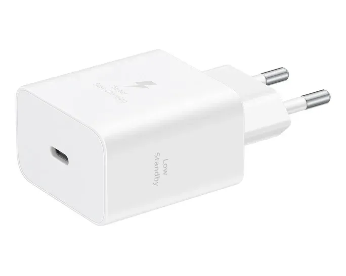 Samsung USB-C 45W Cestovní nabíječka + USB-C Datový Kabel White