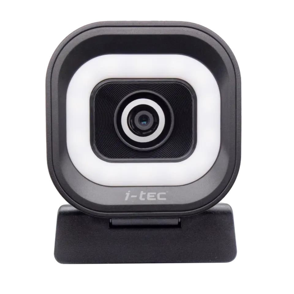 i-tec SOLOMON 700 STREAM 4K Webcam with Ring Light