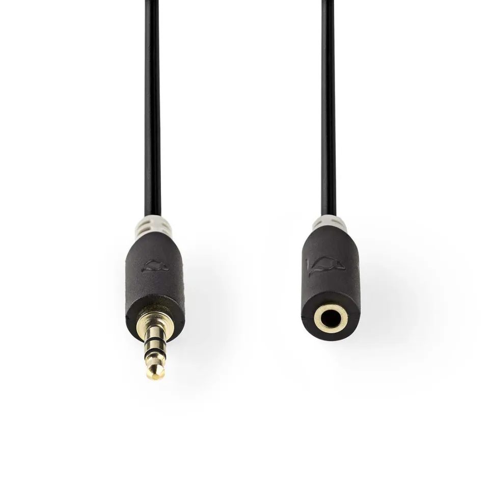 Nedis CABW22050AT50 - Stereofonní Audio Kabel | 3,5mm Zástrčka - 3,5mm Zásuvka |