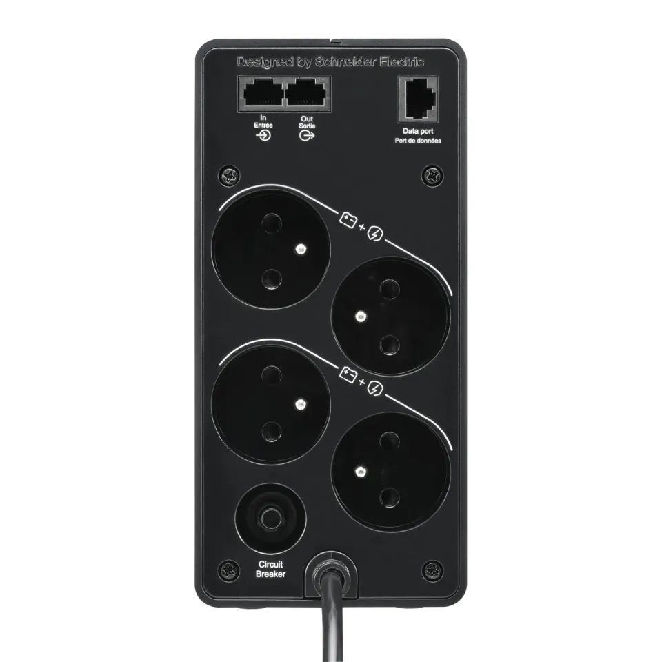 APC Back UPS Pro, 900VA, Tower UPS, 230V, 4x French outlets, AVR, USB-C Charging Ports