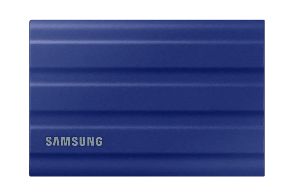 SAMSUNG T7 SHIELD externí ssd 1TB USB3.2 Gen2 (modrý)