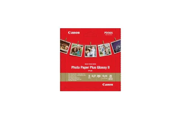 Canon fotopapír PLUS PP-201 - Square 9x9cm (3,5x3,5inch) 20 listů - lesklý