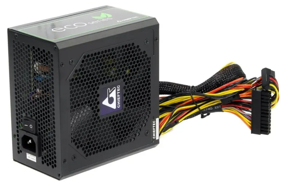 CHIEFTEC zdroj GPE-600S / 600W / 12cm fan / akt. PFC / ECO series / 85 Bronze